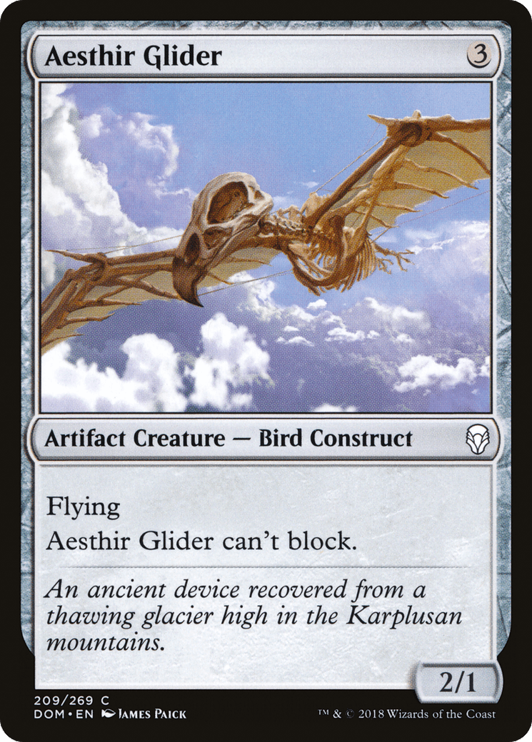 Aesthir Glider [Dominaria] Foil