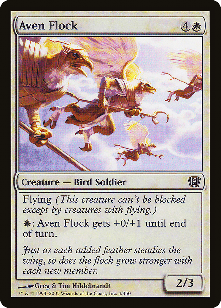 Aven Flock [Ninth Edition] Foil