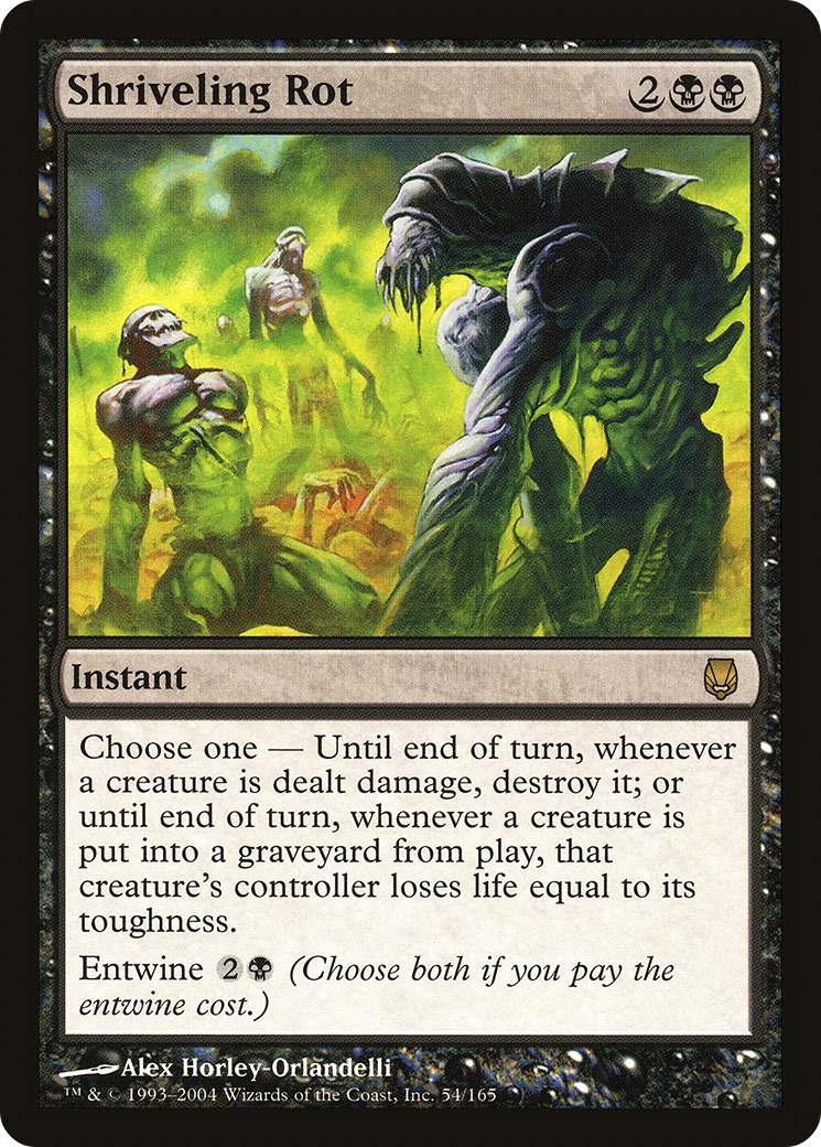 Shriveling Rot [Darksteel] Foil