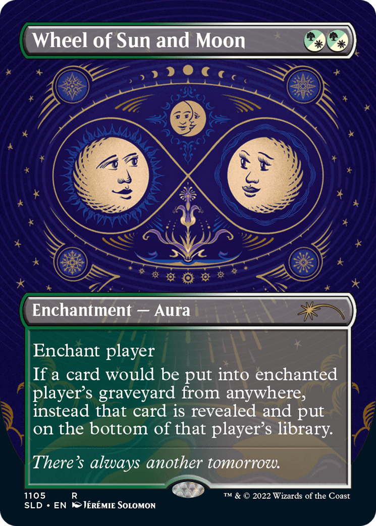 Wheel of Sun and Moon (Borderless) [Secret Lair Drop Series] Foil