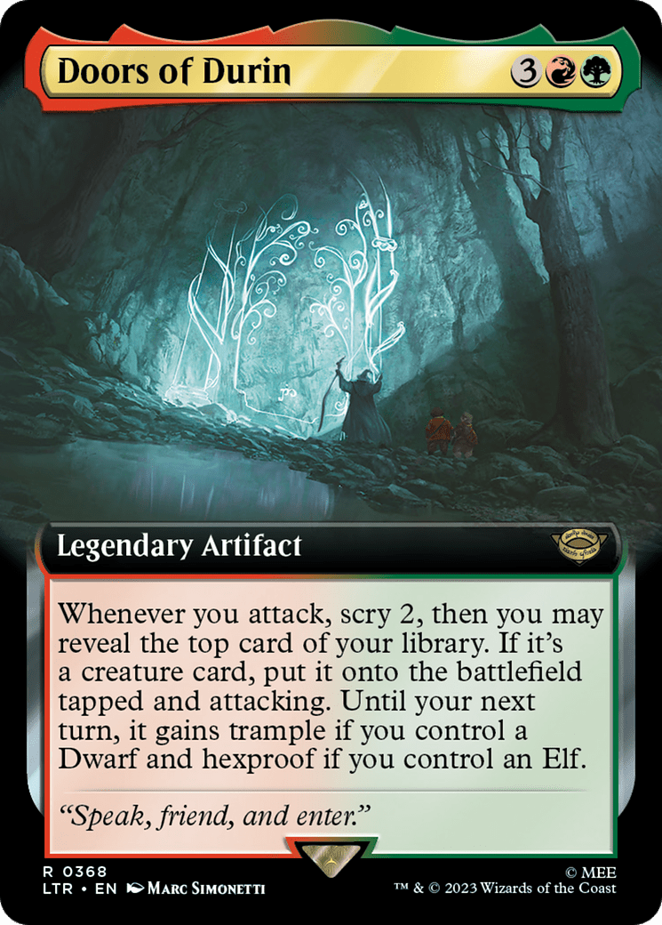 Doors of Durin (Extended Art) [The Lord of the Rings: Tales of Middle-Earth] Foil