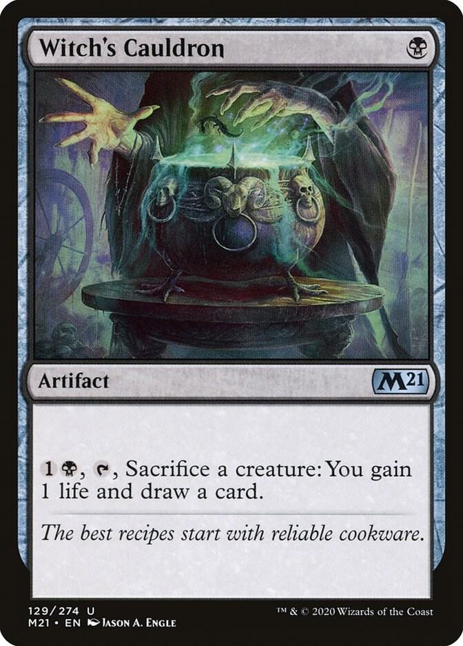 Witch's Cauldron 129 (Core Set 2021) 