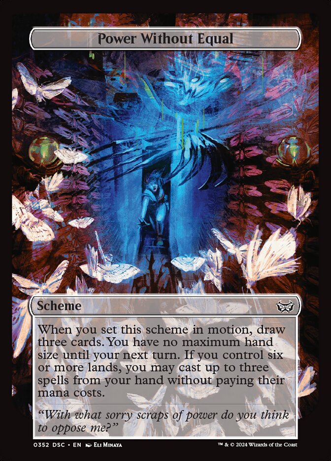 Power Without Equal 352 (Archenemy: Duskmourn) 