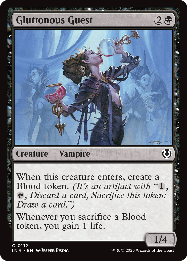 Gluttonous Guest (-112) [Innistrad Remastered]  Foil