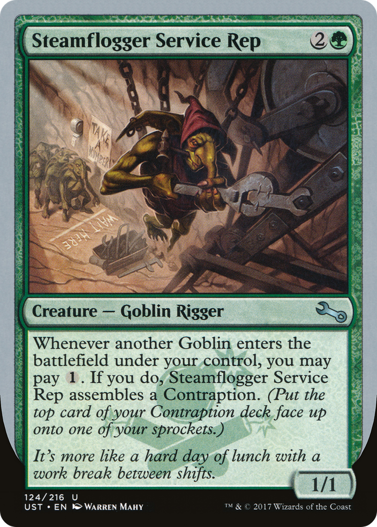 Steamflogger Service Rep [Unstable] Foil