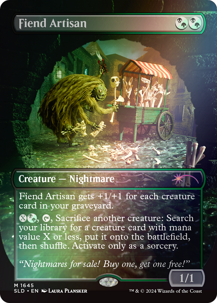 Fiend Artisan (Rainbow Foil) [Secret Lair Drop Series]