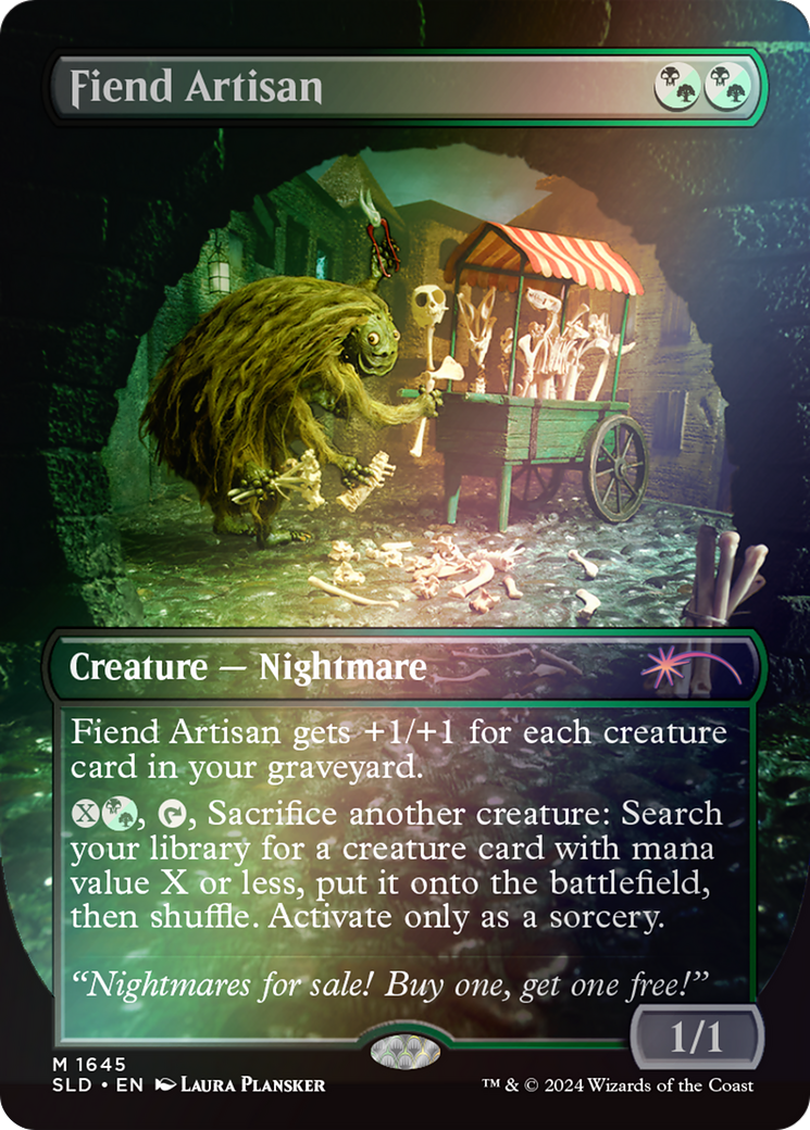 Fiend Artisan (Rainbow Foil) [Secret Lair Drop Series]