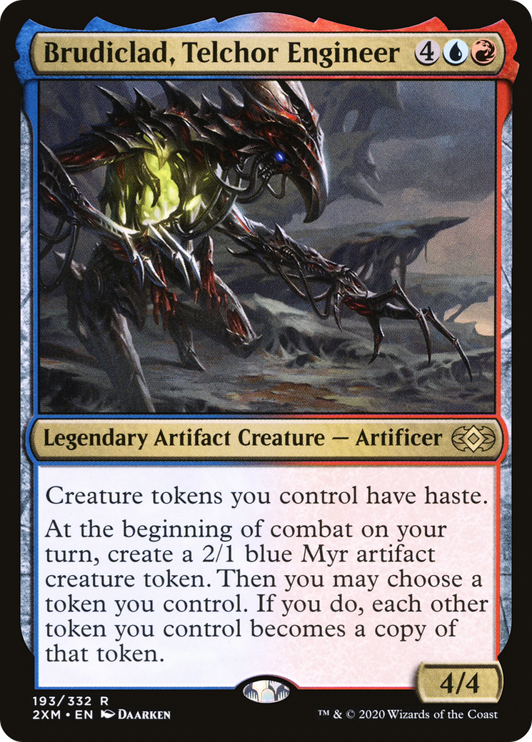 Brudiclad, Telchor Engineer [Double Masters] Foil