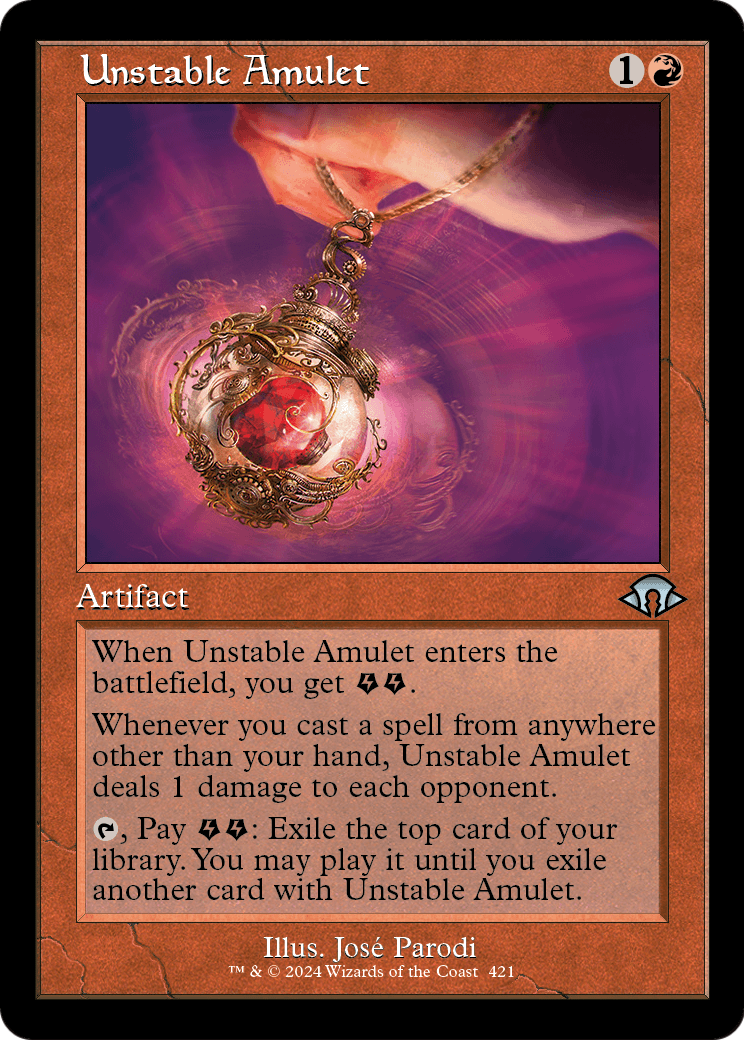 Unstable Amulet (Retro) [Modern Horizons 3]