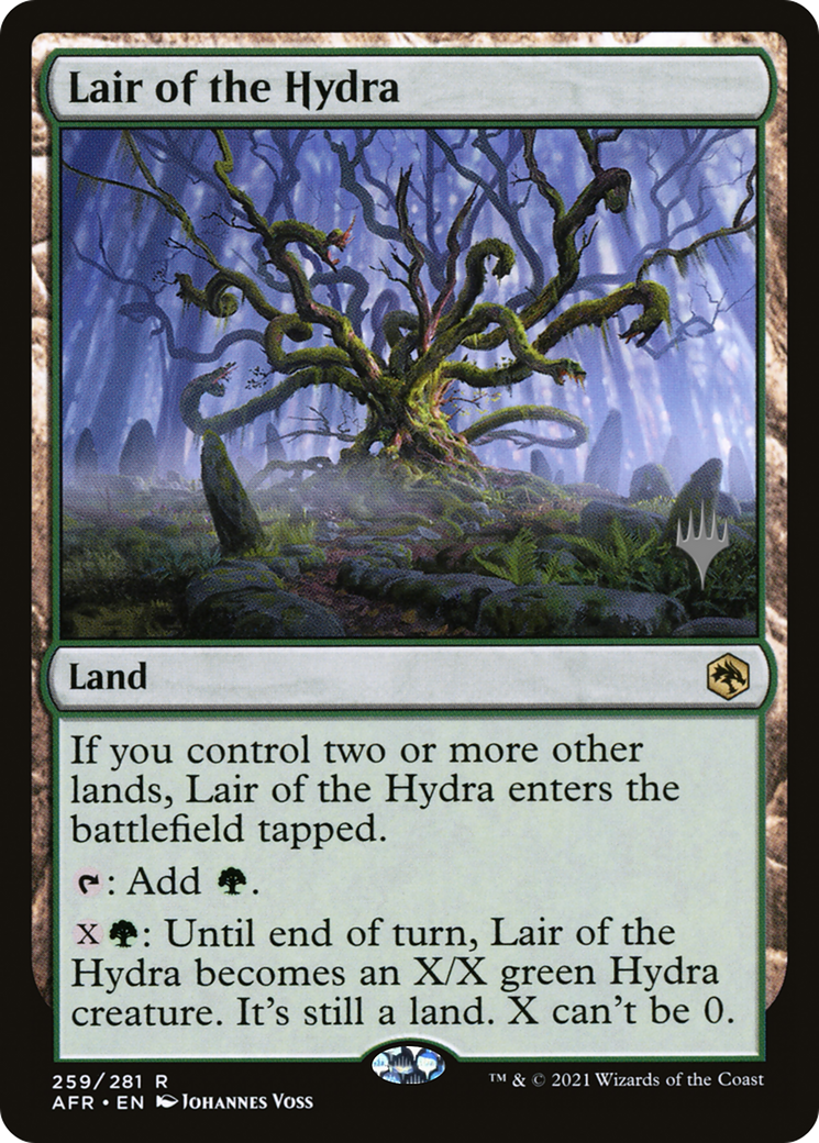 Lair of the Hydra (Promo Pack) [Dungeons & Dragons: Adventures in the Forgotten Realms Promos] Foil