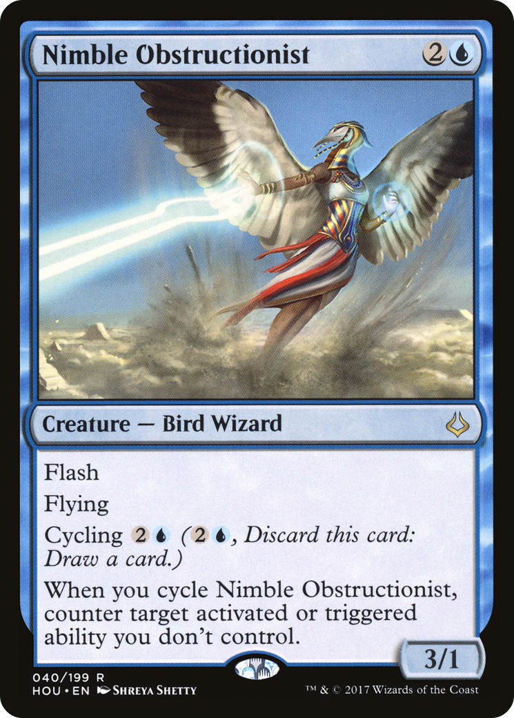 Nimble Obstructionist [Hour of Devastation] Foil