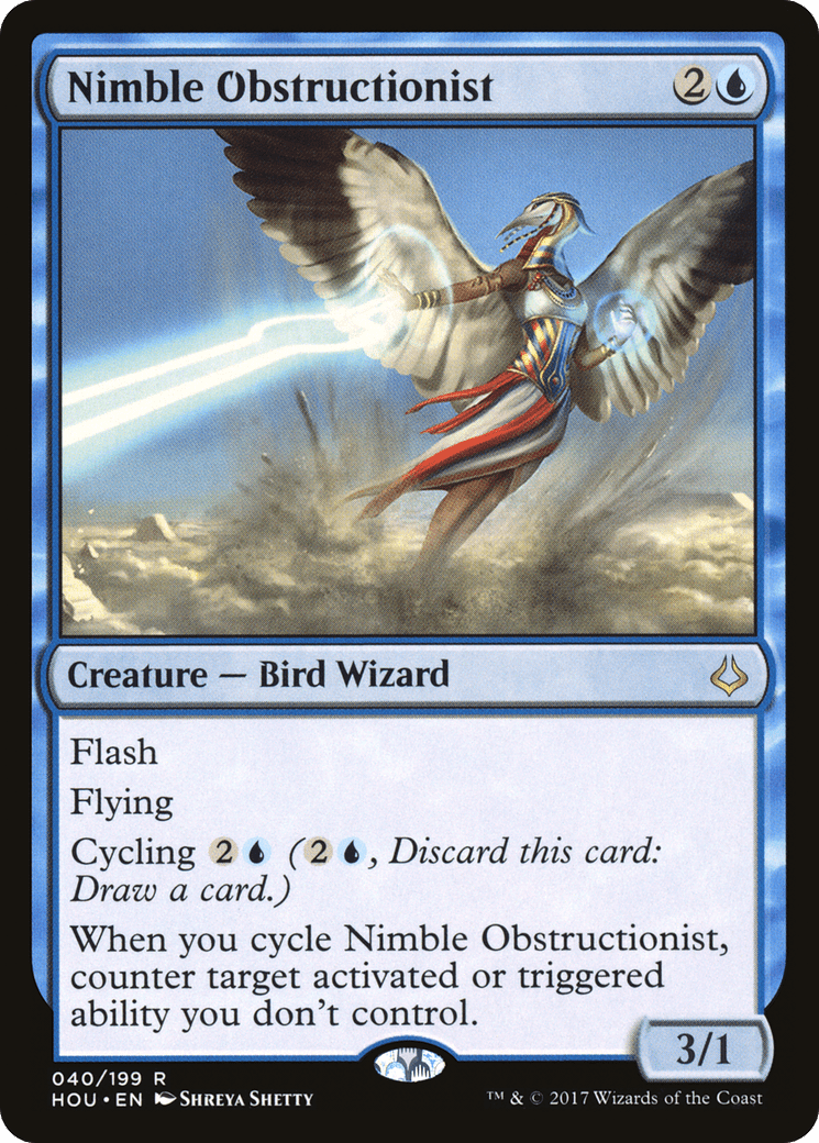 Nimble Obstructionist [Hour of Devastation] Foil