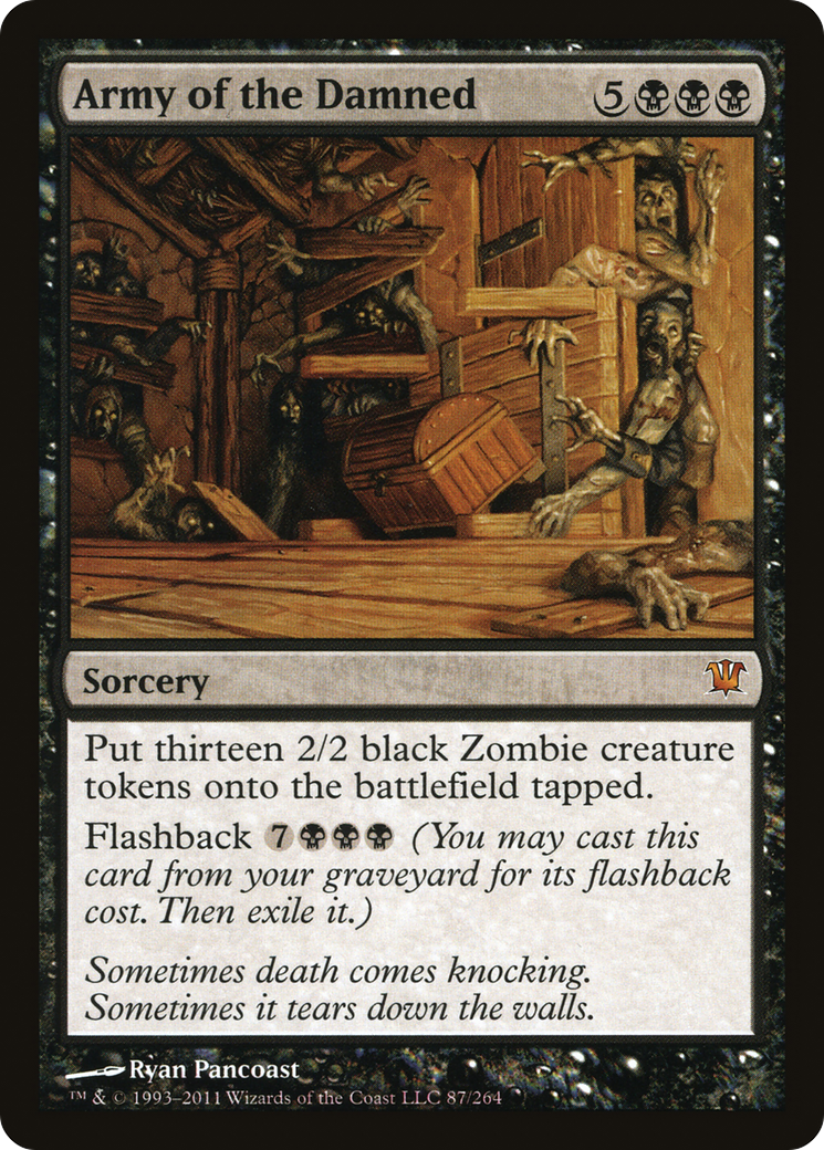 Army of the Damned [Innistrad] Foil