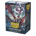 Dragon Shield | Standard Size Sleeves | 100ct | Blue/Silver: 25th Anniversary Edition (Dual Matte)