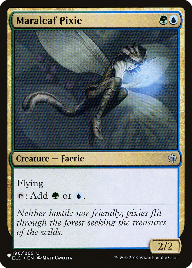 Maraleaf Pixie |  (ELD-196) [The List]