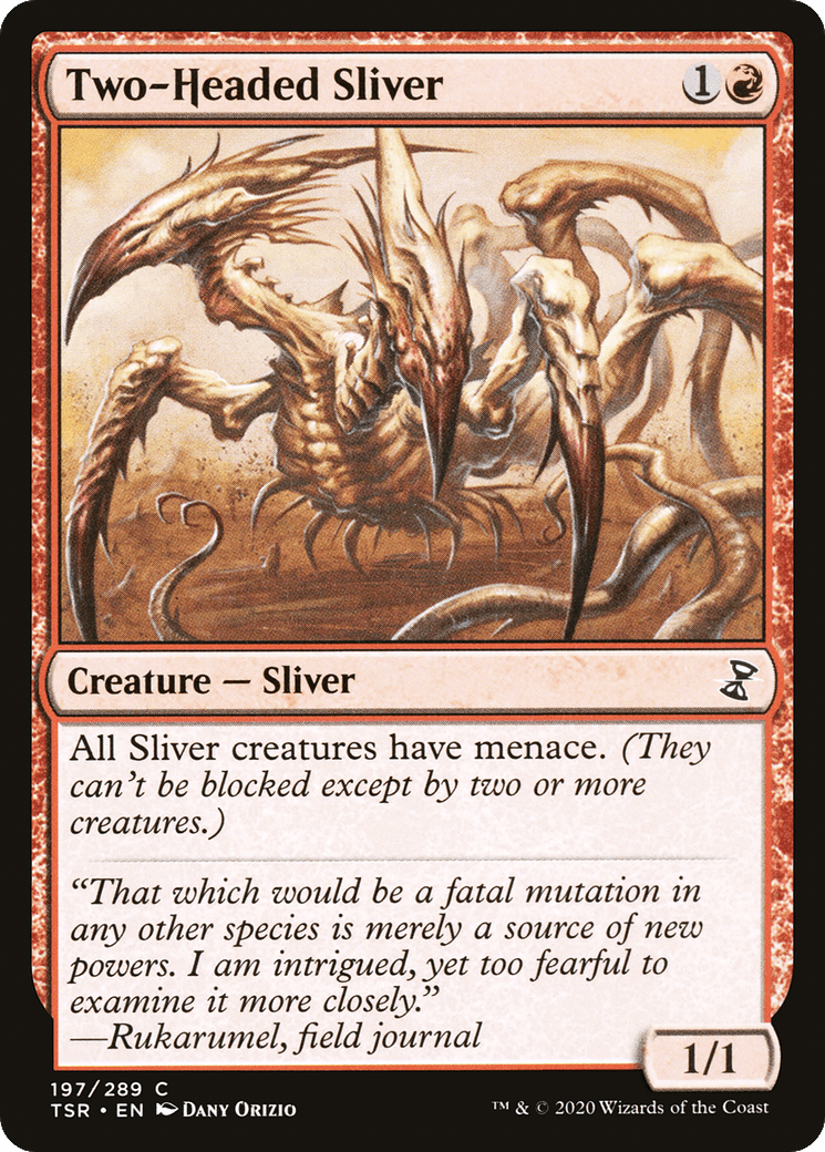 Two-Headed Sliver [Time Spiral Remastered] Foil