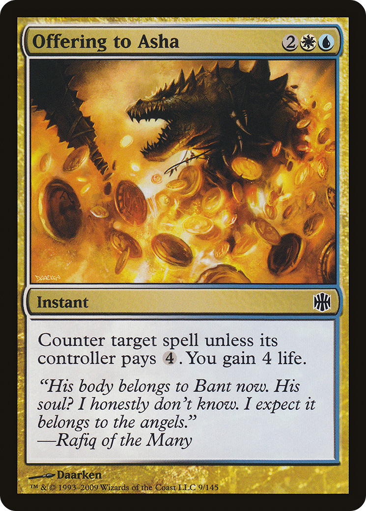 Offering to Asha [Alara Reborn] Foil