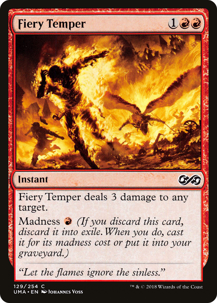 Fiery Temper [Ultimate Masters] Foil