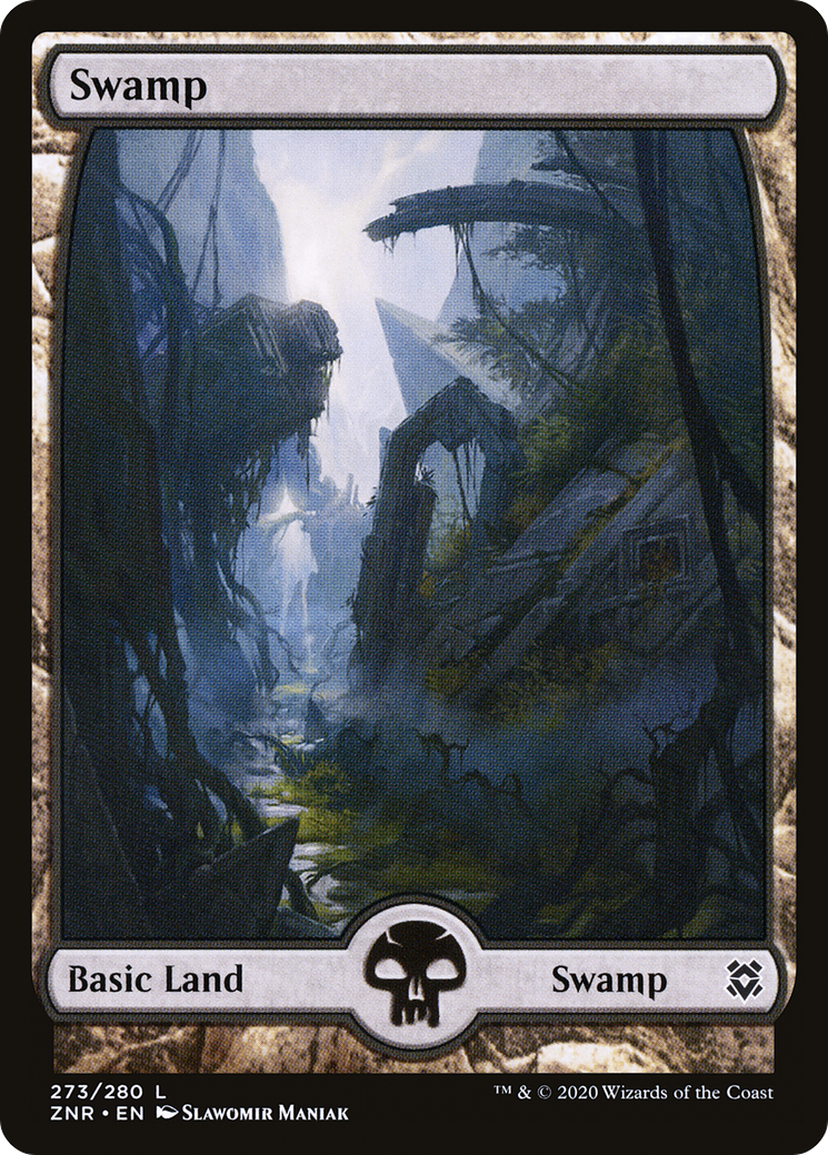 Swamp (273) [Zendikar Rising] Foil