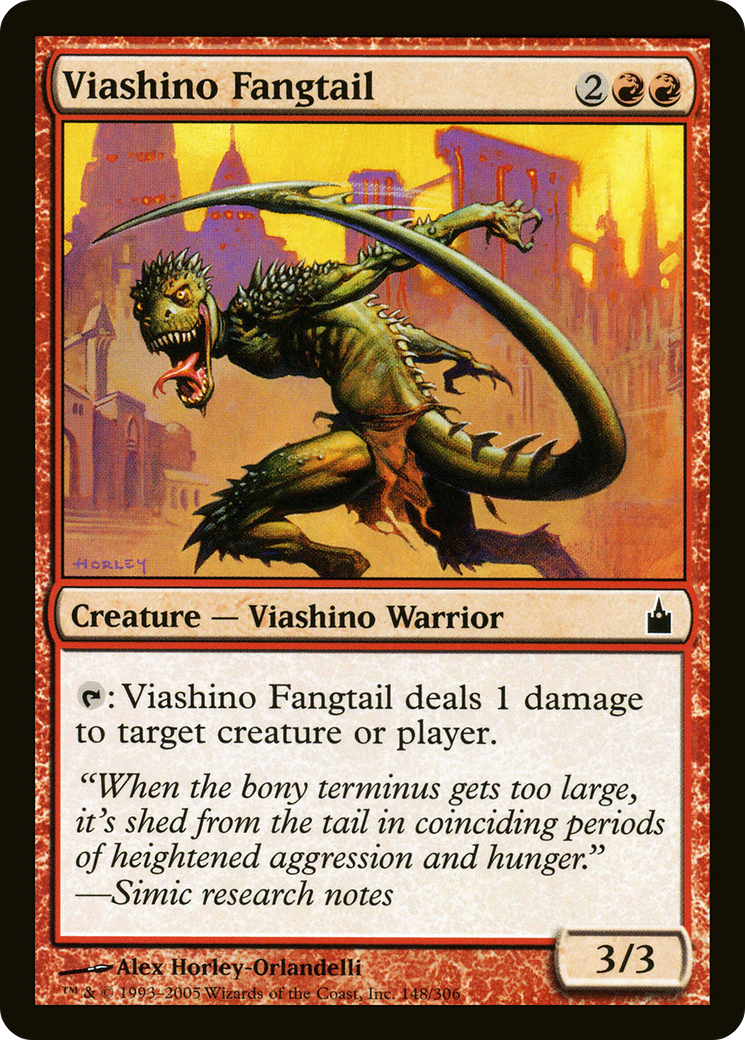 Viashino Fangtail [Ravnica: City of Guilds] Foil