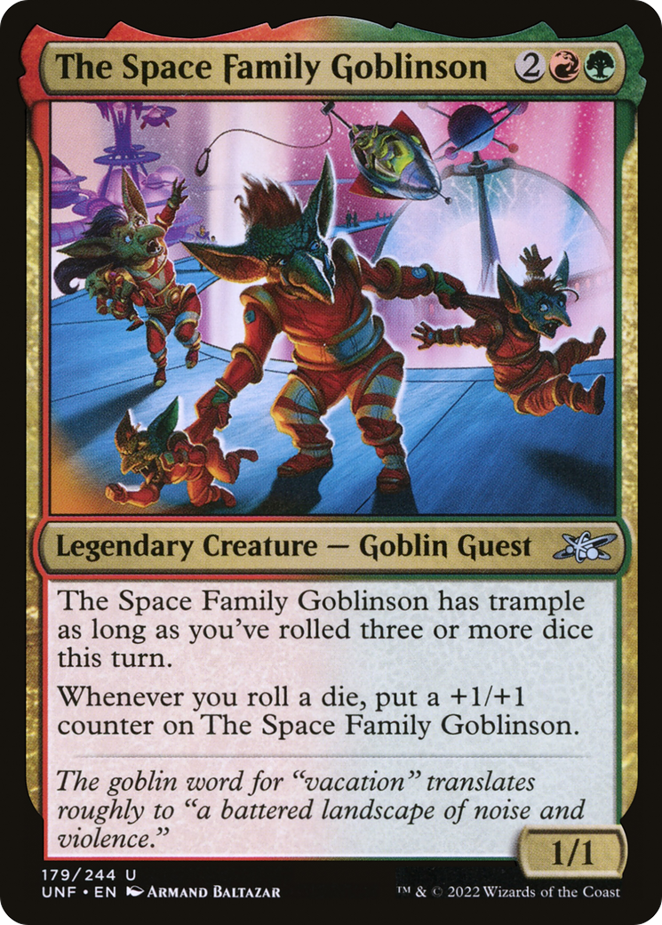 The Space Family Goblinson [Unfinity] Foil