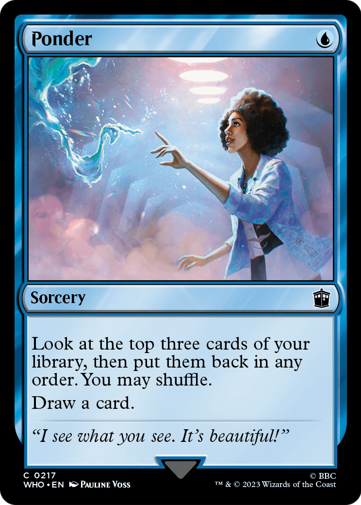 Ponder [Doctor Who] Foil
