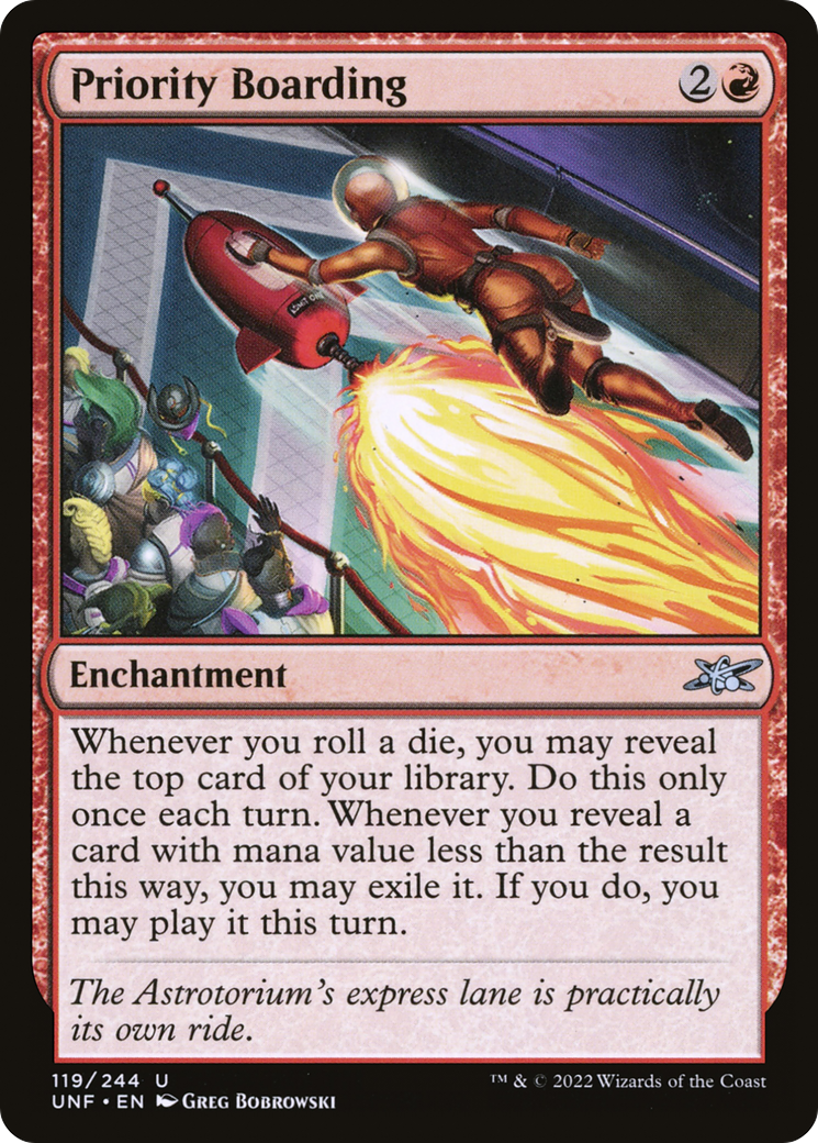Priority Boarding [Unfinity] Foil