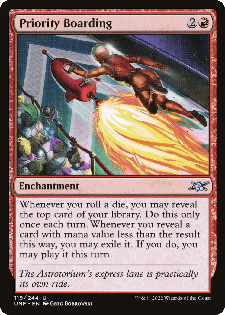 Priority Boarding [Unfinity] Foil