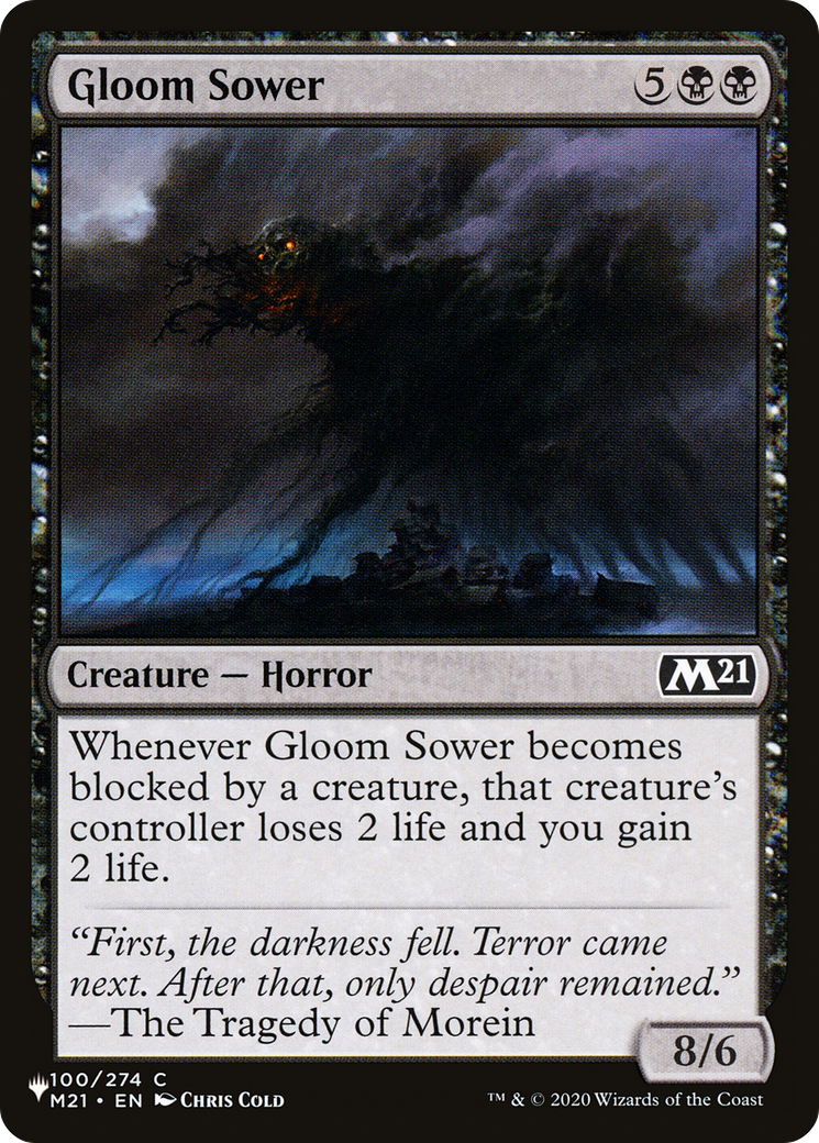 Gloom Sower |  (M21-100) [The List]