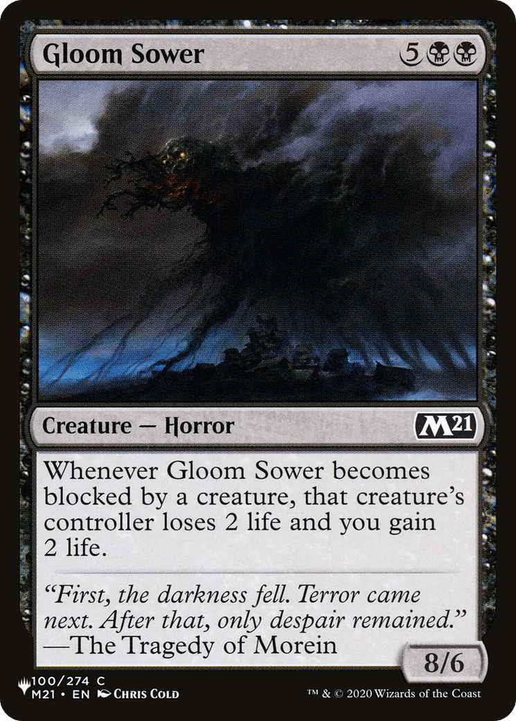 Gloom Sower |  (M21-100) [The List]