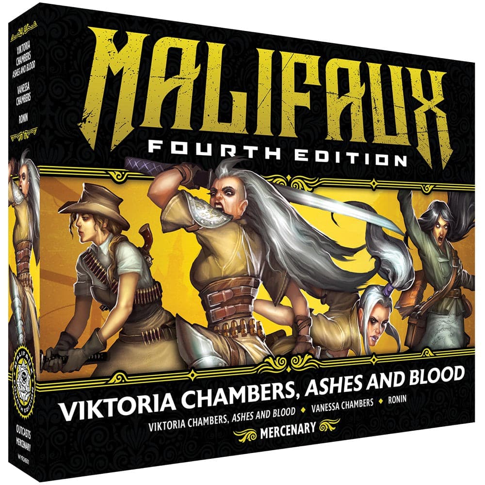 Malifaux: Fourth Edition | Outcasts | Viktoria Chambers, Ashes and Blood