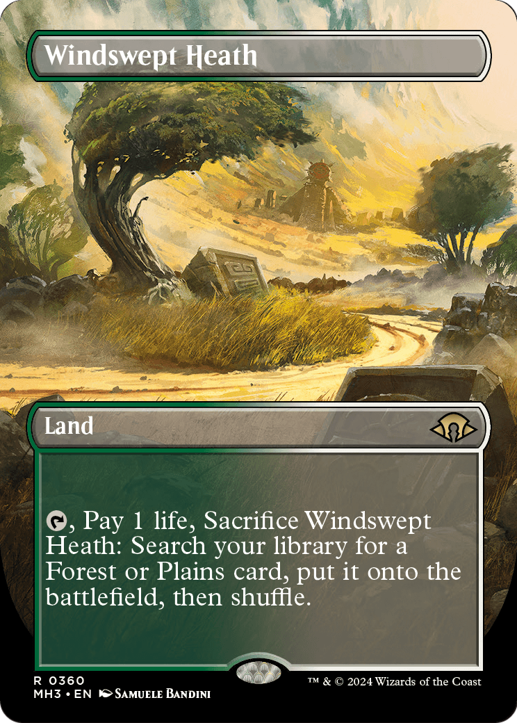 Windswept Heath (Borderless) [Modern Horizons 3]
