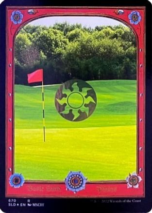 Plains // Battlefield Forge (670) [Secret Lair Drop Series]  Foil