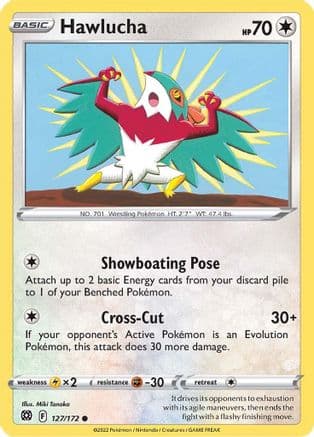 Hawlucha 127/172 - SWSH09 Brilliant Stars