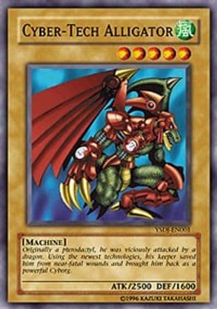 Cyber-Tech Alligator (YSDJ-EN001) - Starter Deck: Jaden Yuki Unlimited