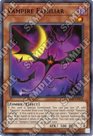 Vampire Familiar [OP18-EN018] Common