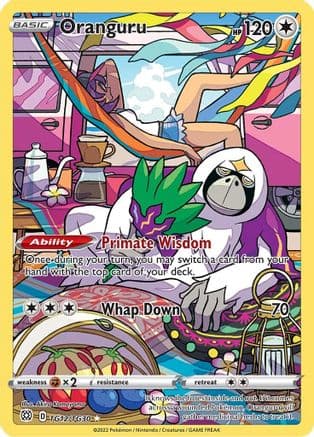 Oranguru TG12/30 - SWSH09 Brilliant Stars Trainer Gallery Holofoil