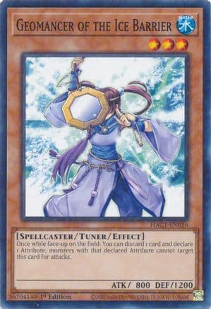 Geomancer of the Ice Barrier (Duel Terminal) [HAC1-EN036] Parallel Rare