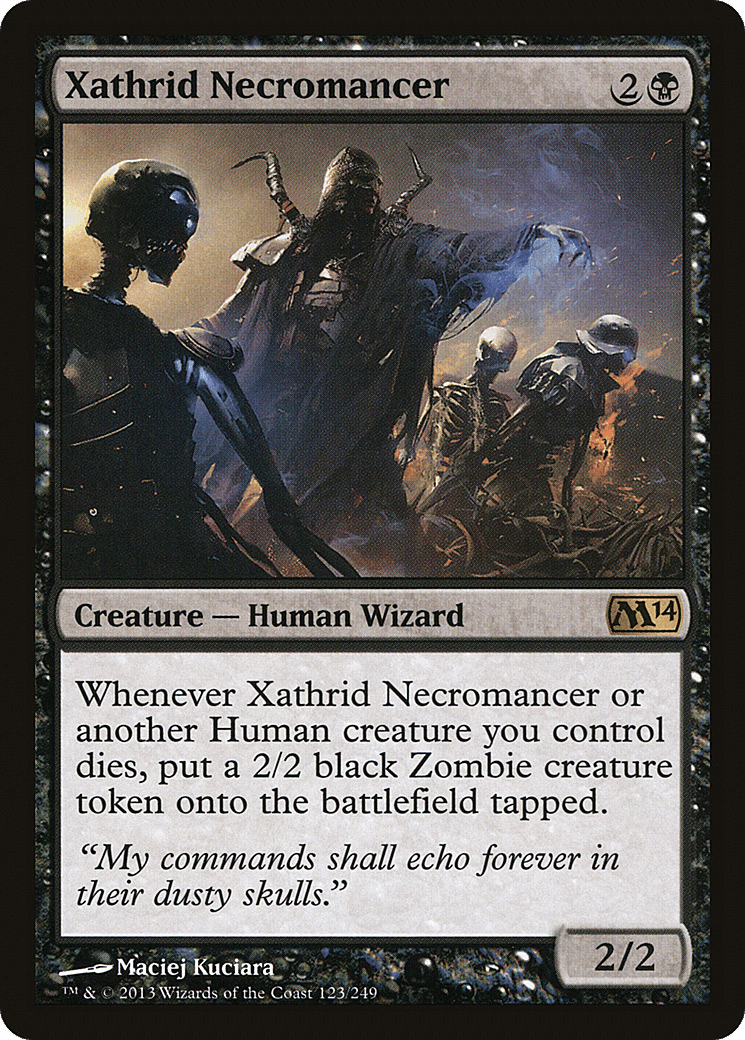 Xathrid Necromancer [Magic 2014] Foil
