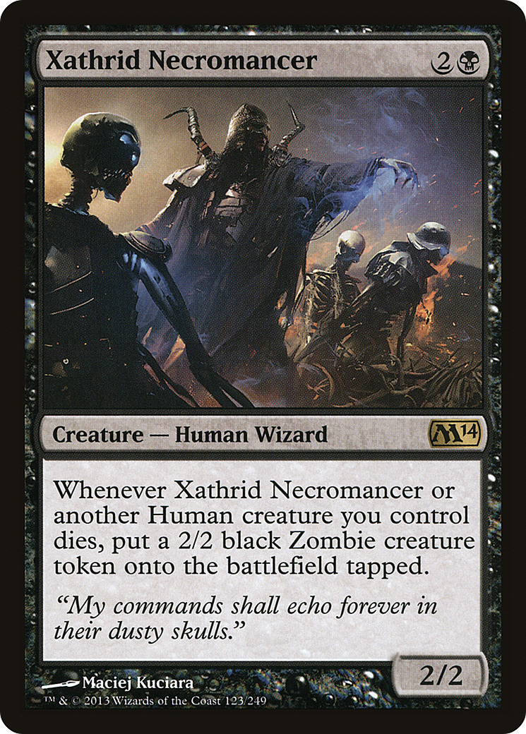 Xathrid Necromancer [Magic 2014] Foil