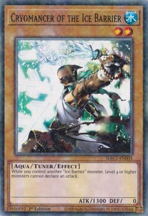 Cryomancer of the Ice Barrier (Duel Terminal) [HAC1-EN031] Common
