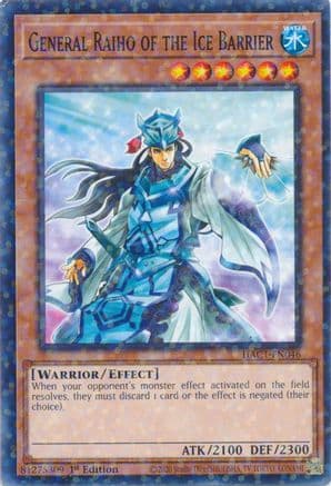 General Raiho of the Ice Barrier (Duel Terminal) | Duel Terminal Technology Common (HAC1-EN046) [Hidden Arsenal: Chapter 1]