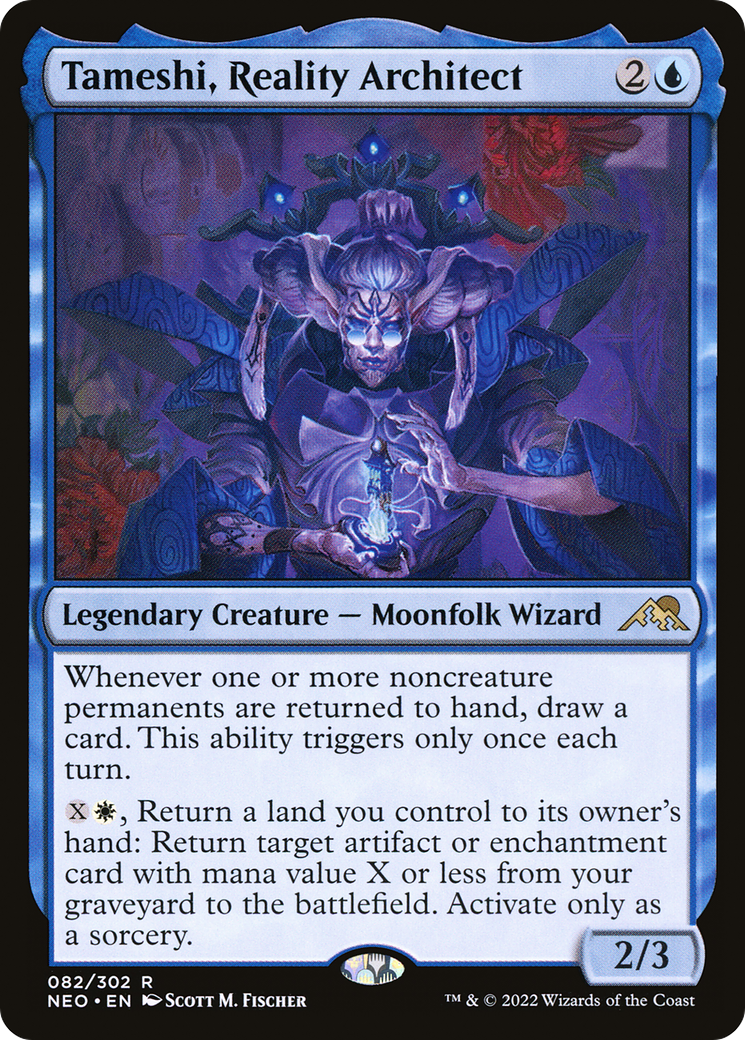 Tameshi, Reality Architect [Kamigawa: Neon Dynasty] Foil