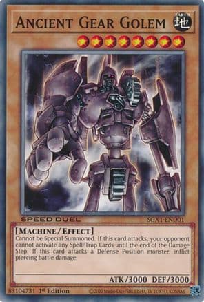 Ancient Gear Golem [SGX1-END01] Common
