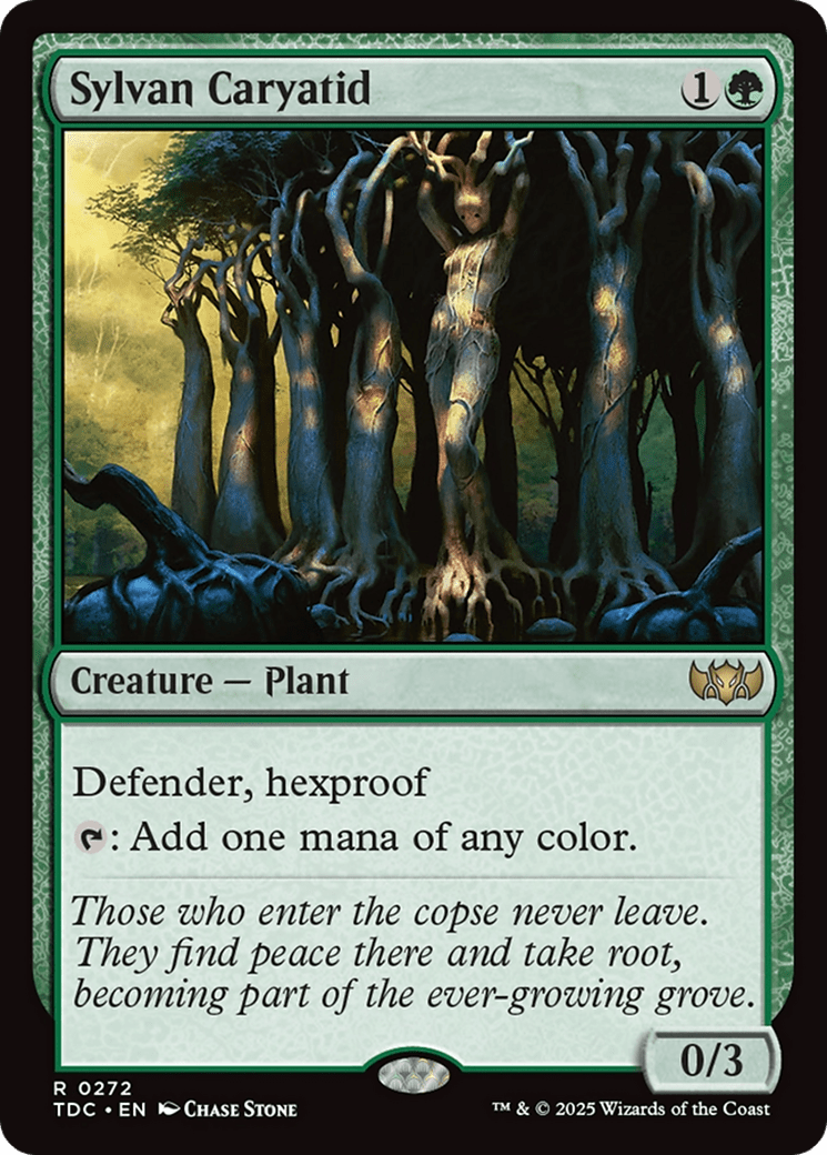 Sylvan Caryatid (272) [Commander: Tarkir: Dragonstorm]