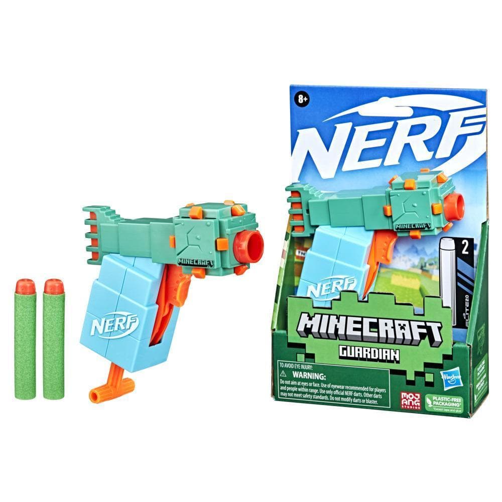 Nerf | Minecraft MicroShots Blaster | Guardian