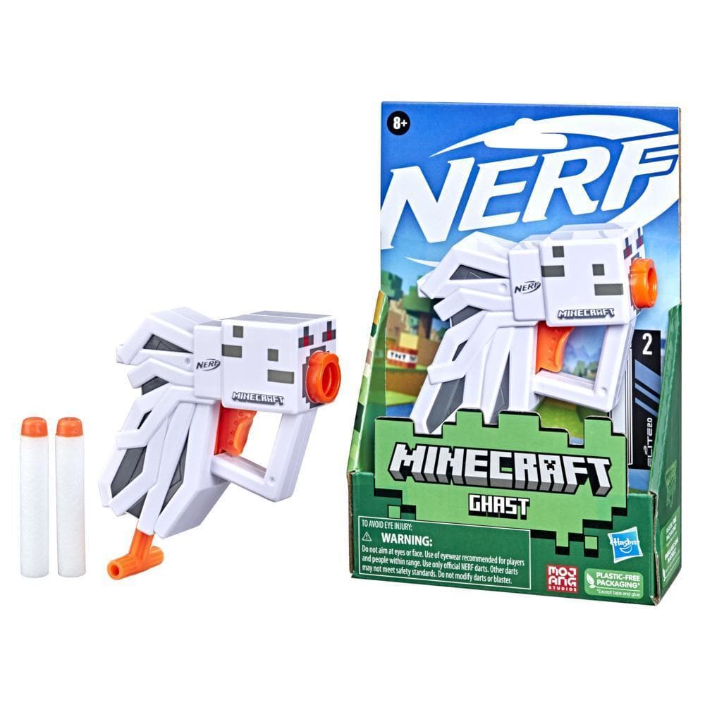 Nerf | Minecraft MicroShots Blaster | Ghast