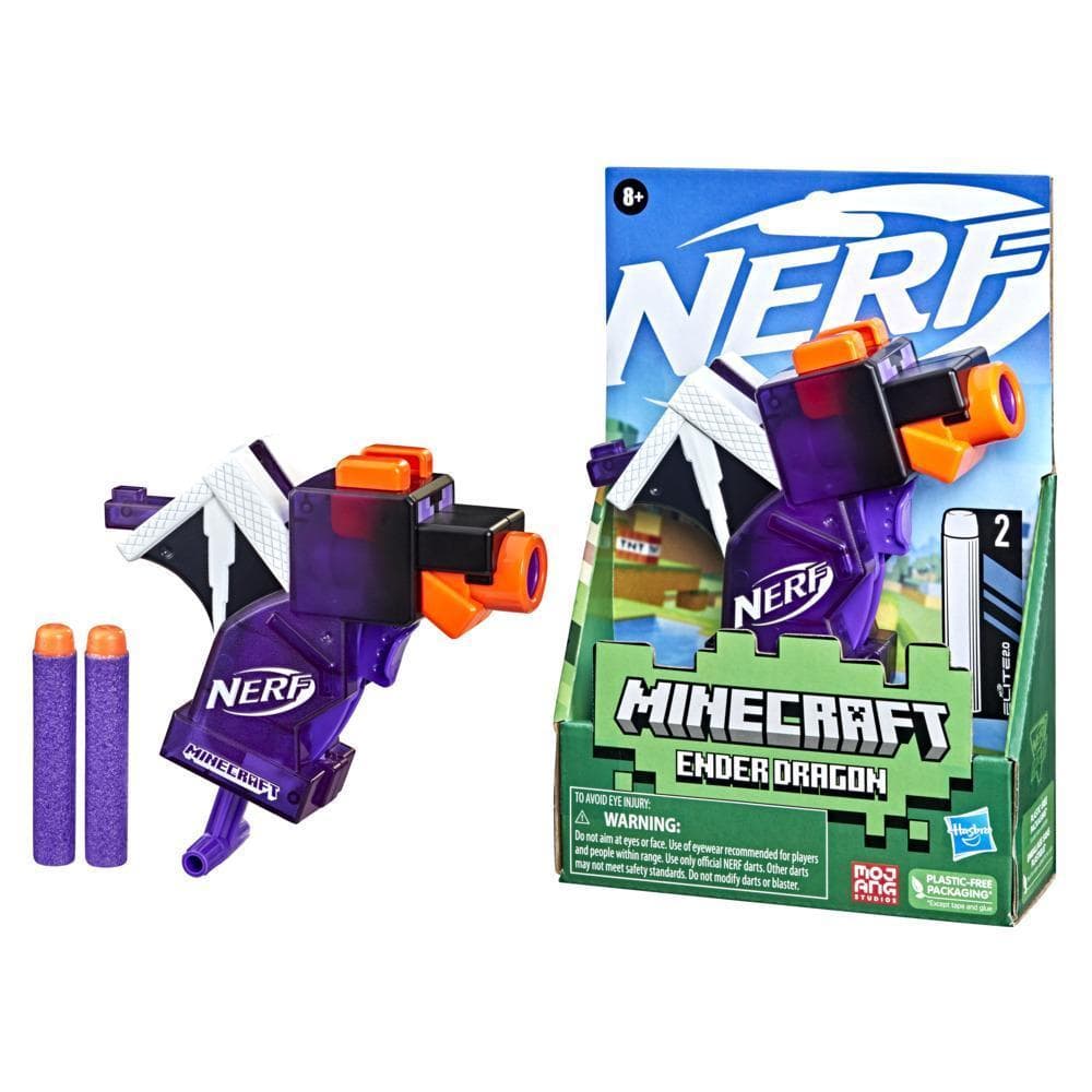 Nerf | Minecraft MicroShots Blaster | Ender Dragon