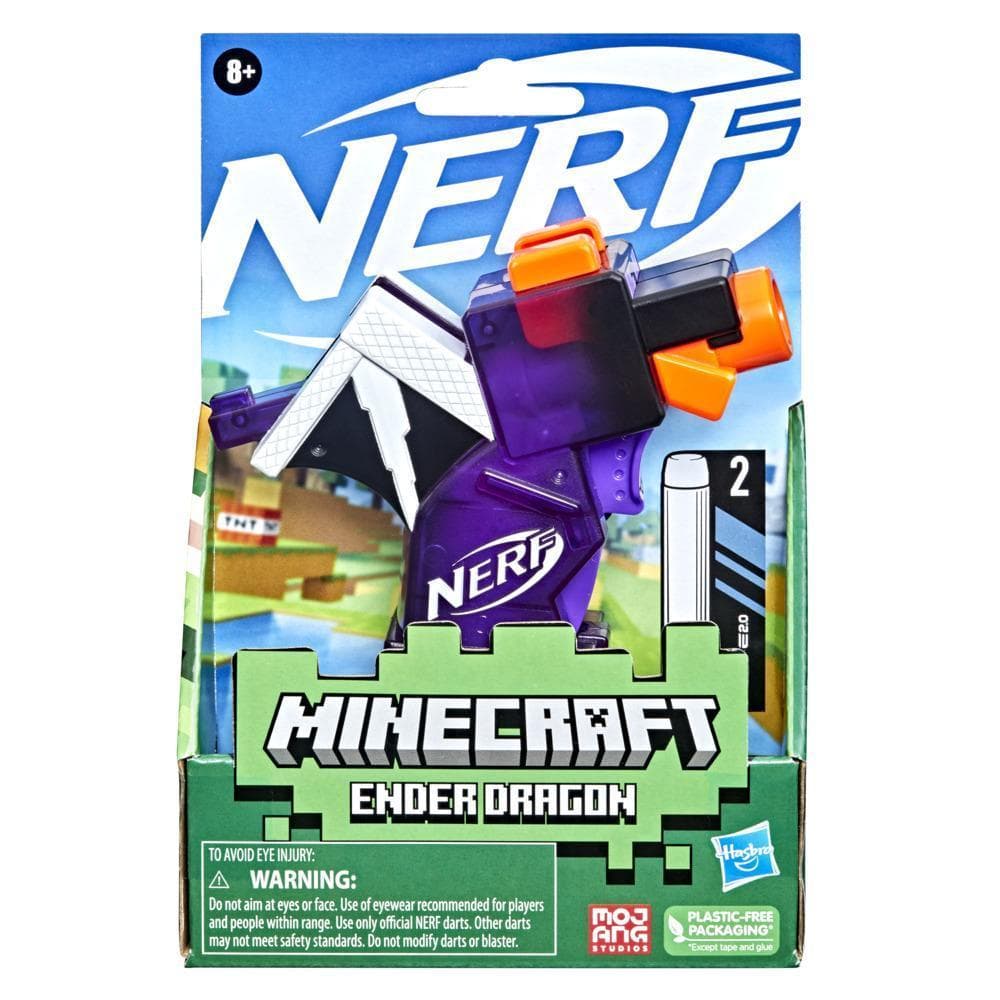 Nerf | Minecraft MicroShots Blaster | Ender Dragon