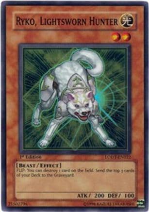 Ryko, Lightsworn Hunter [LODT-EN022] Super Rare